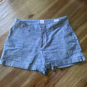 GAP chambray city shorts
